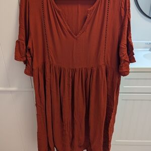 United Colors Of Benetton Terracotta Dress